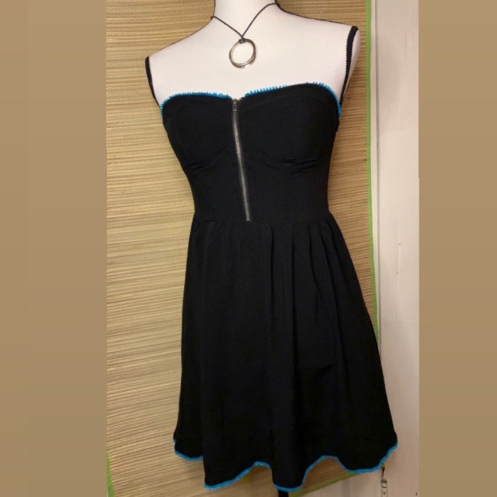 Strapless Summer Dress ☀️🖤